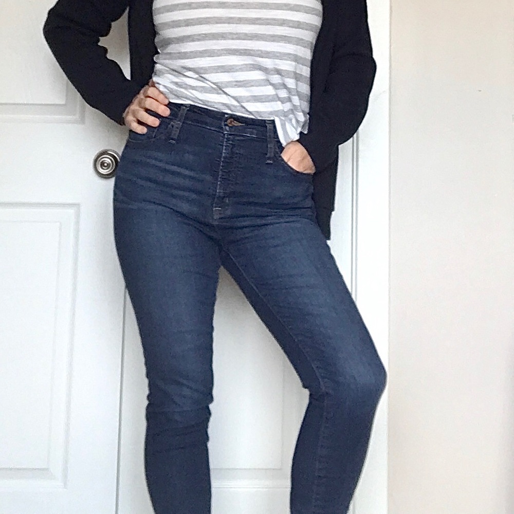 J. Crew curvy toothpick jeans size 30 like new